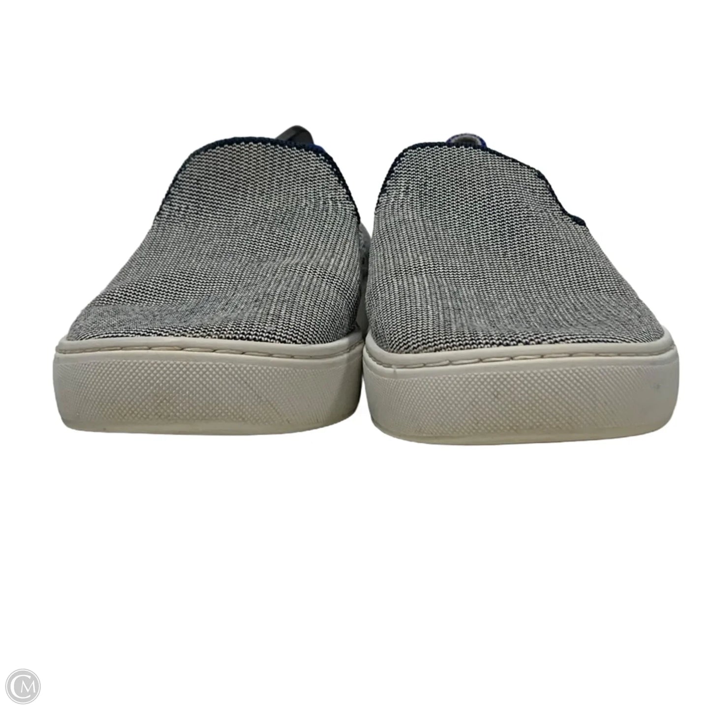 Shoes Flats By Rothys In Blue & White, Size: 10.5