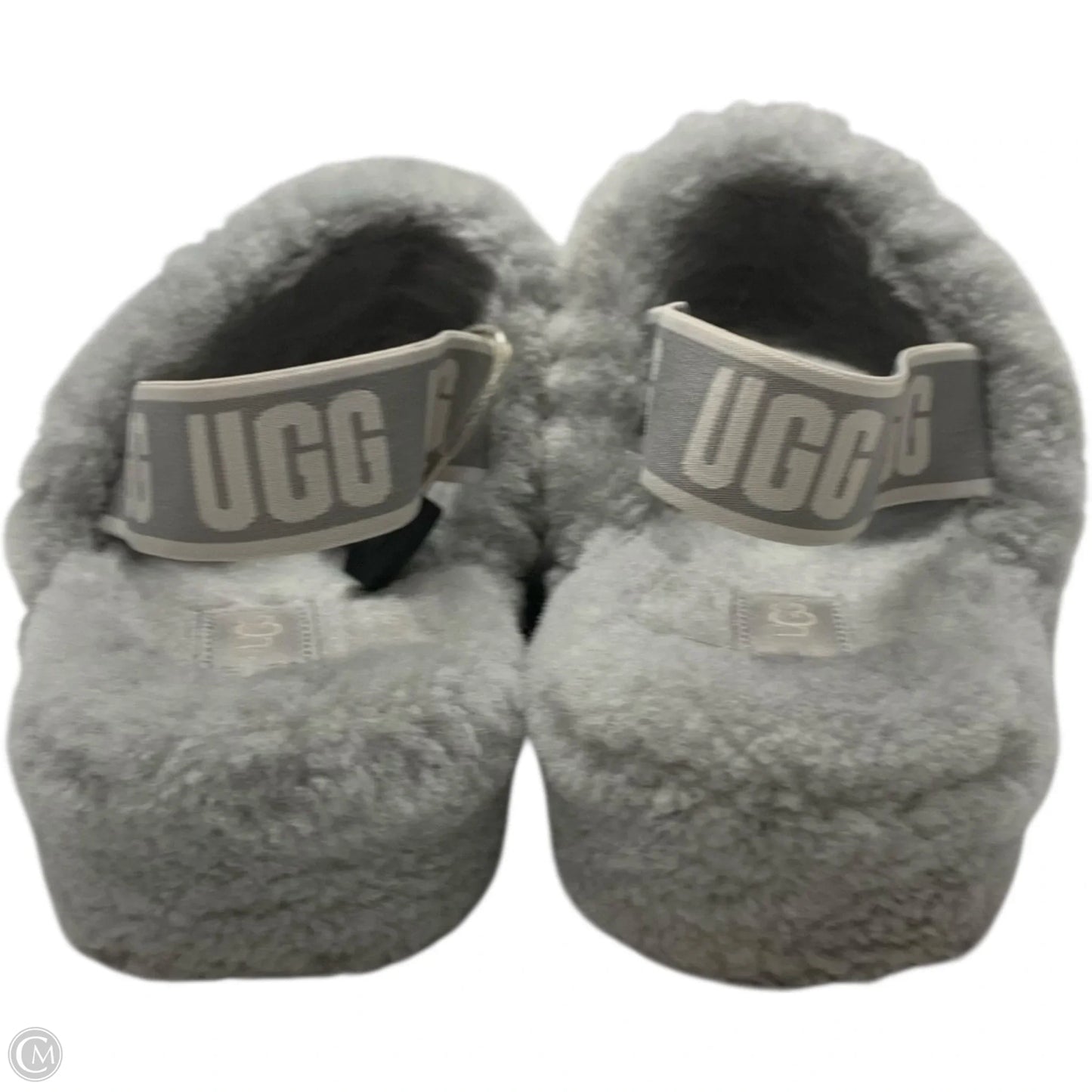 Sandals Designer By Ugg In Grey, Size: 9