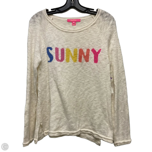 Sweater Designer By Lilly Pulitzer In White, Size: M
