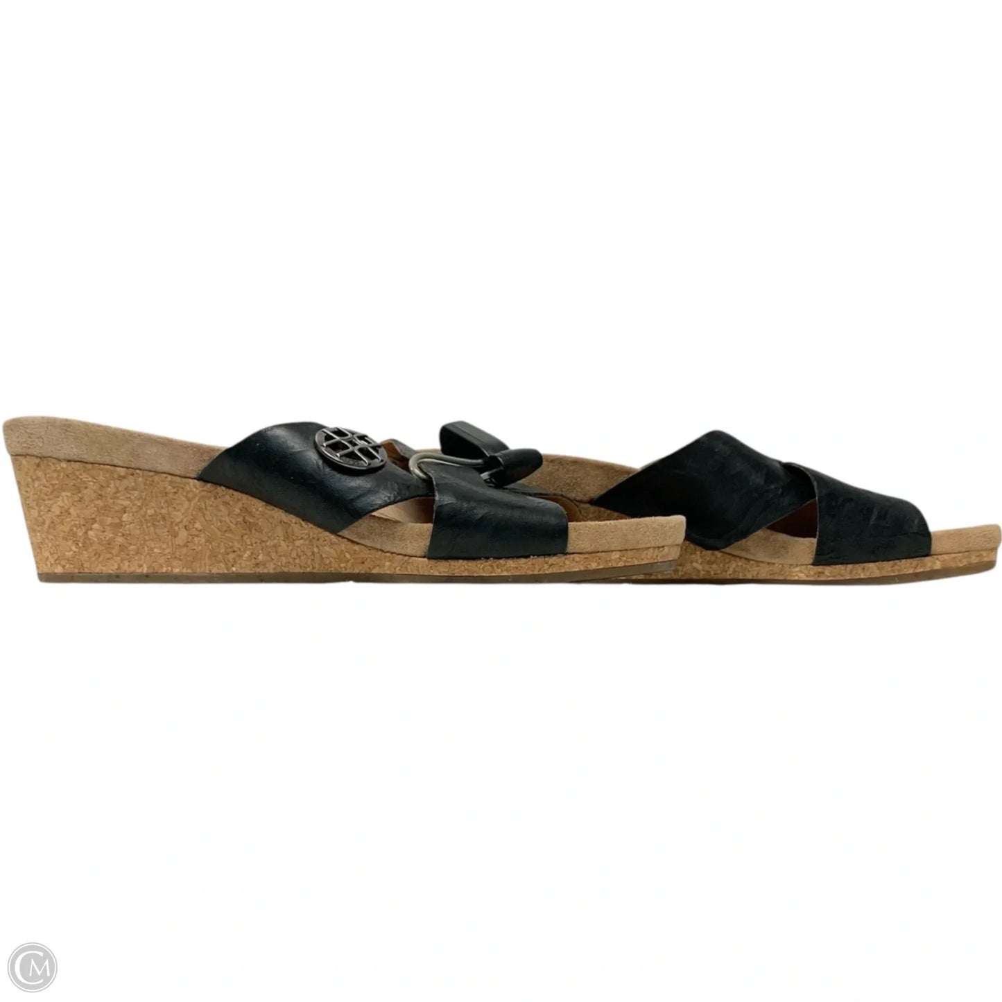 Sandals Designer By Ugg In Black, Size: 9