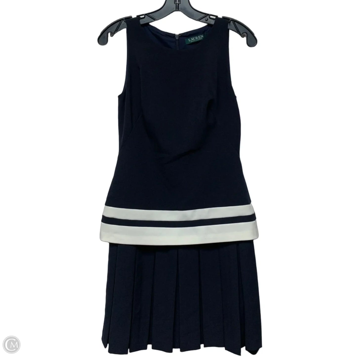 Dress Work By Ralph Lauren In Navy, Size: Xs
