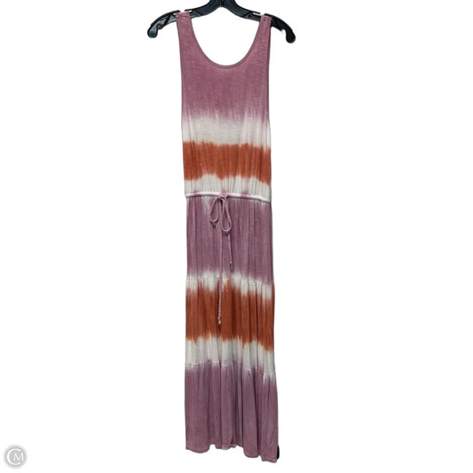 Dress Casual Maxi By Knox Rose In Orange & Pink, Size: S