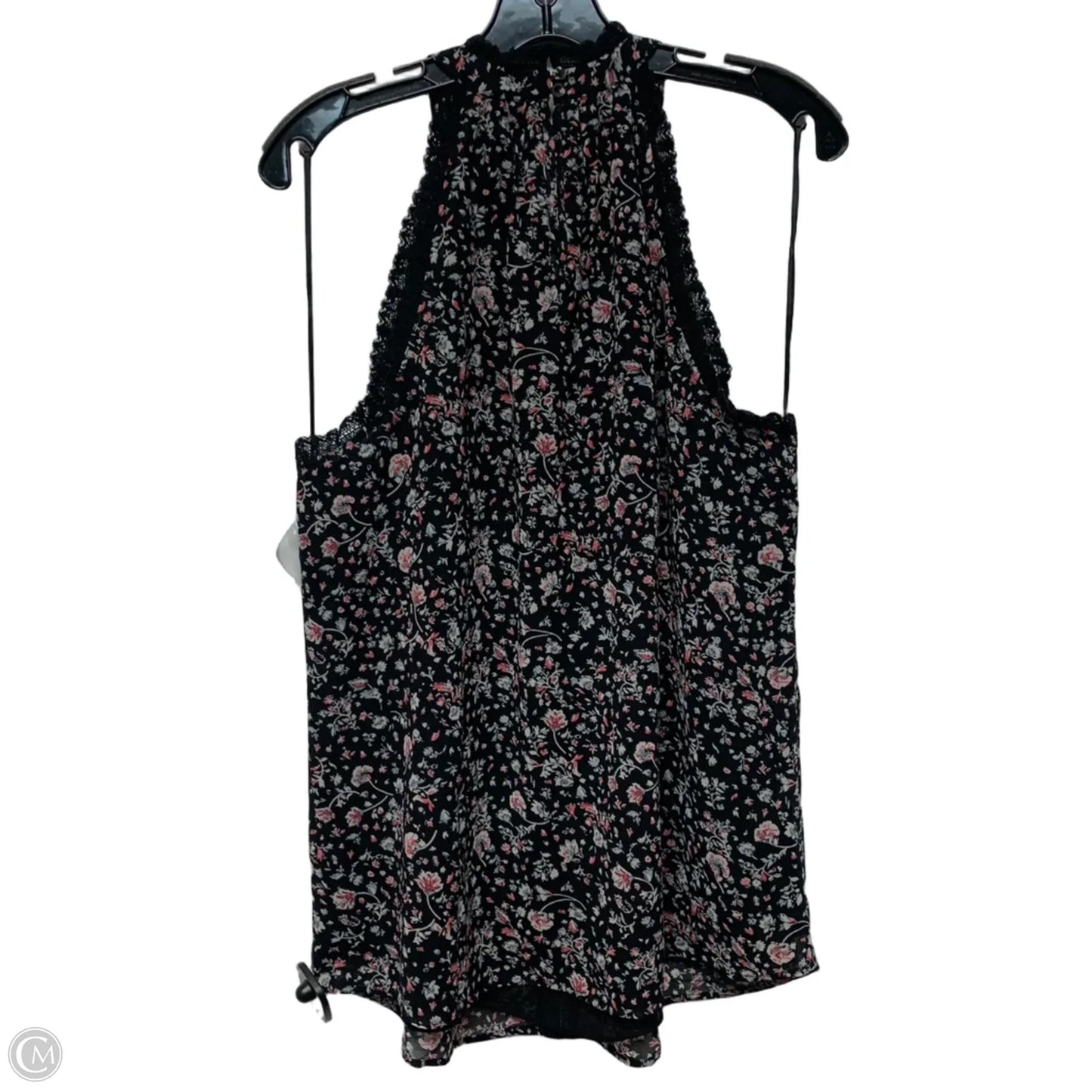 Blouse Sleeveless By Maeve In Black, Size: L