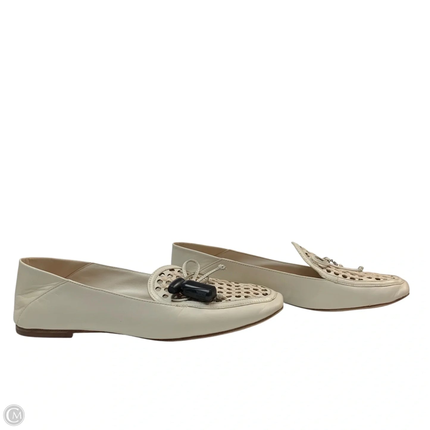 Shoes Designer By Tory Burch In Ivory, Size: 9