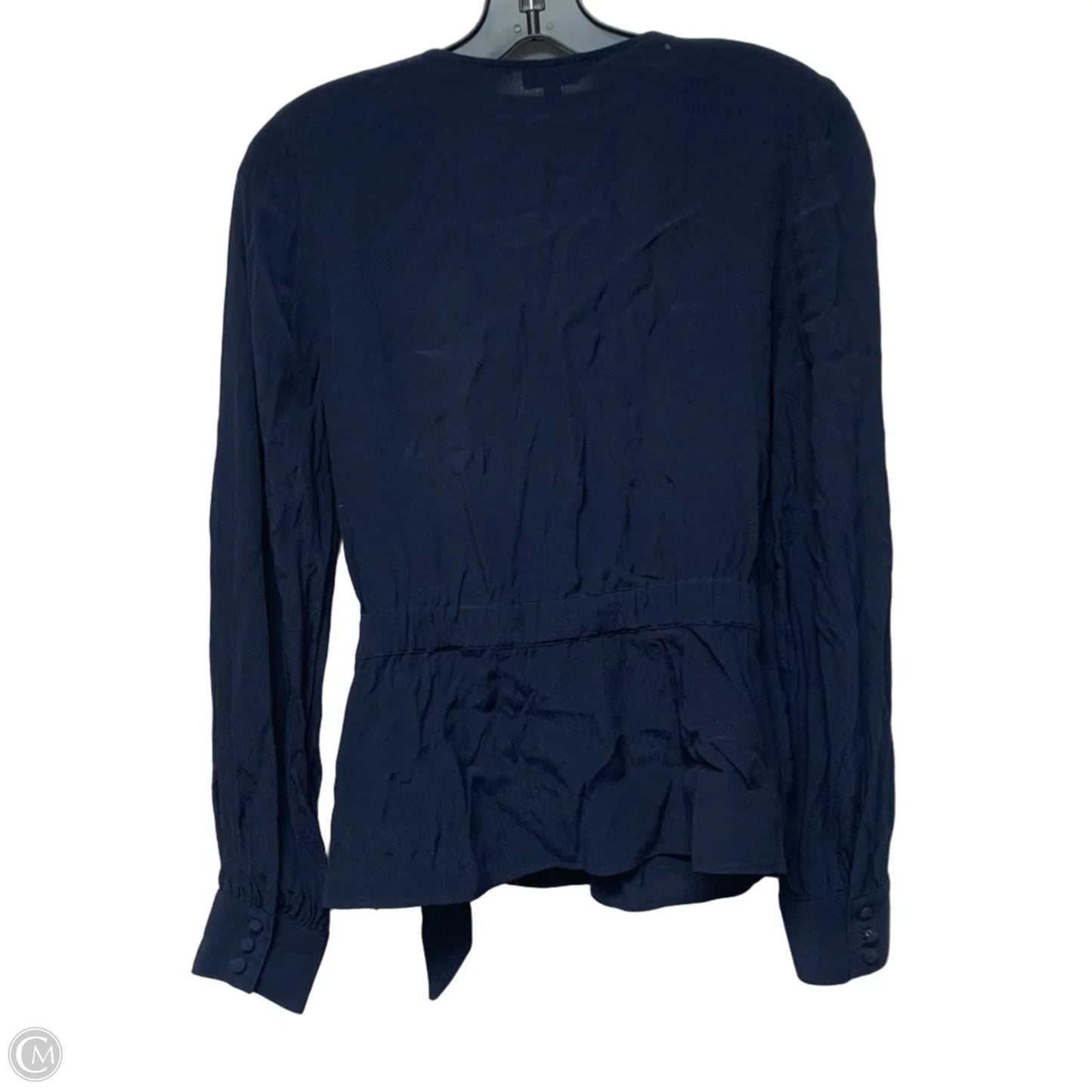 Top Long Sleeve By Talbots In Navy, Size: Xs