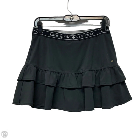 Skirt Designer By Kate Spade In Black, Size: M