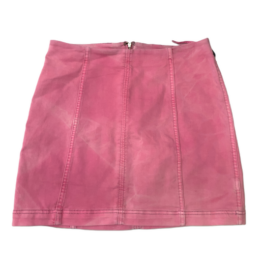 Pink  Skirt Mini & Short By Free People  Size: L
