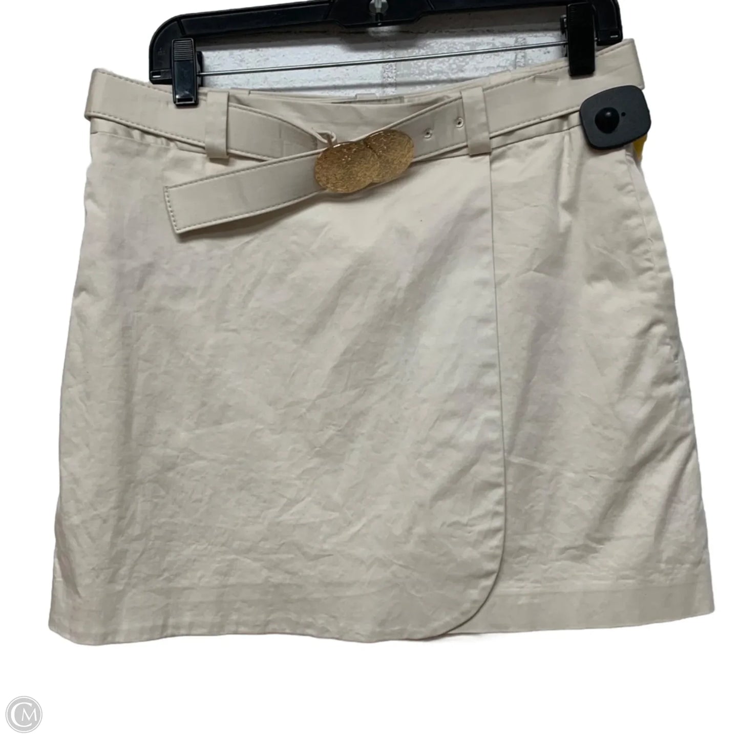 Skirt Mini & Short By Banana Republic In Cream, Size: M