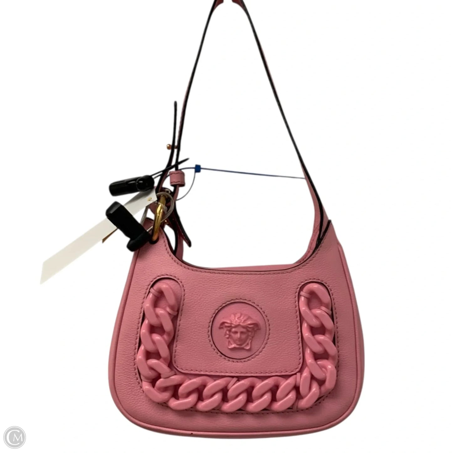 Handbag Luxury Designer By Versace, Size: Small