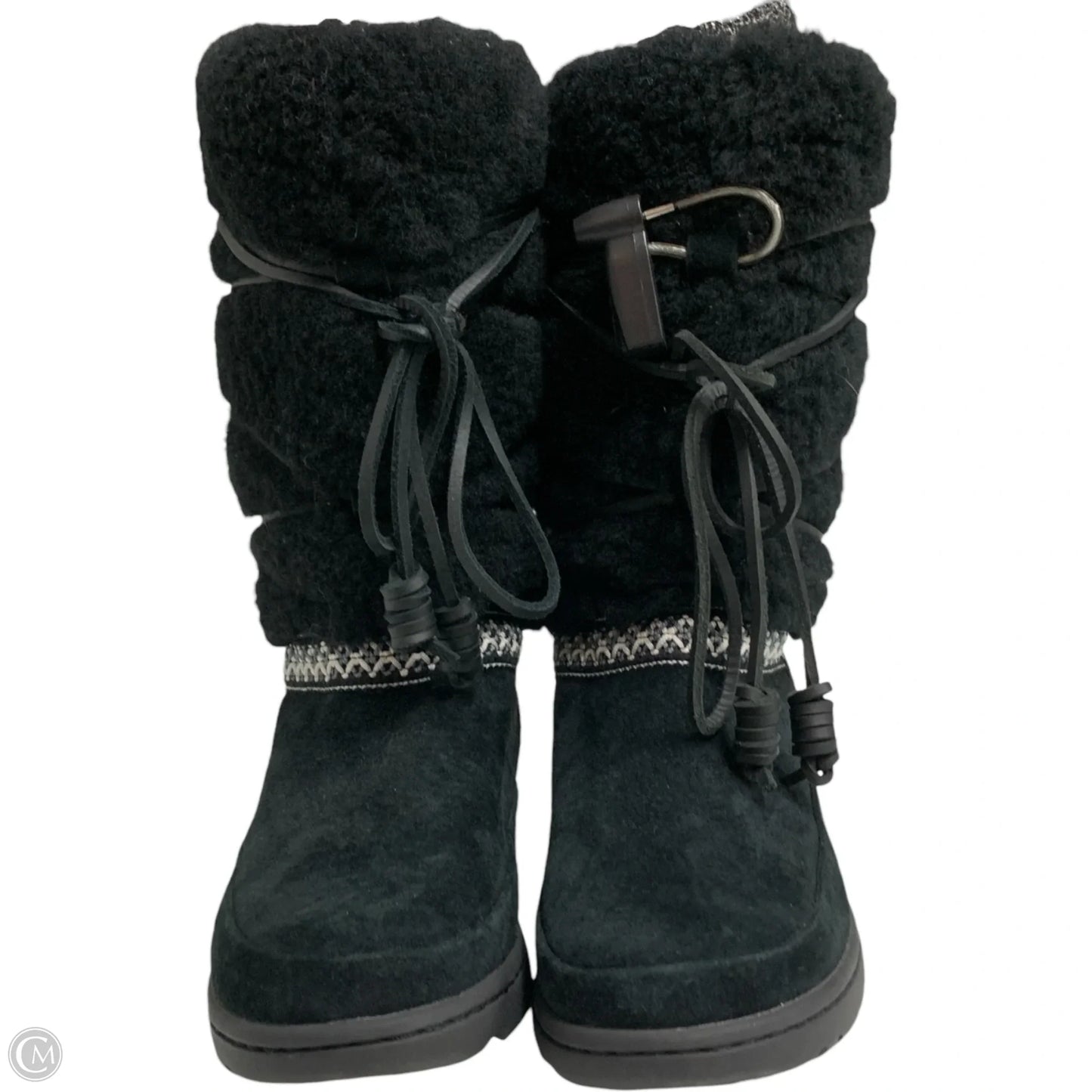 Boots Designer By Ugg In Black, Size: 5