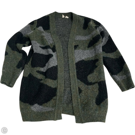 Sweater Cardigan By Moth In Green, Size: Xs