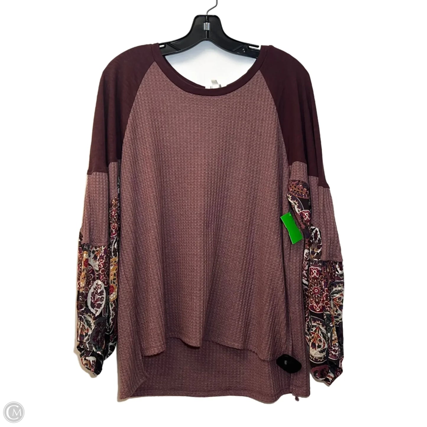 Top Long Sleeve By Umgee In Pink, Size: S