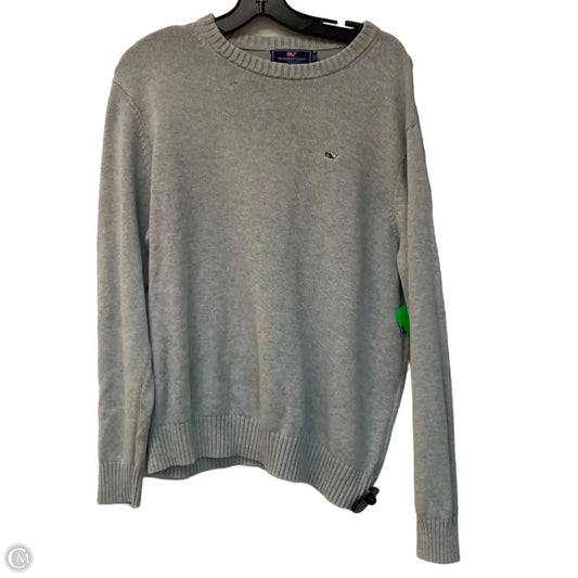 Sweater By Vineyard Vines In Grey, Size: M