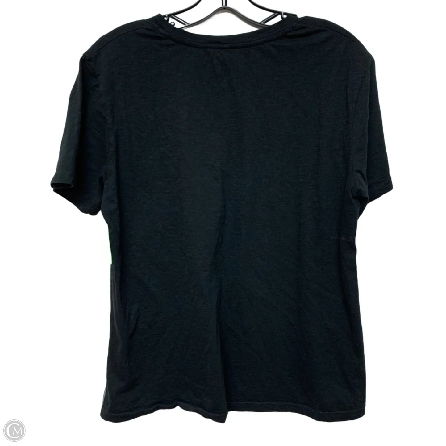 Top Short Sleeve By Tiny In Black, Size: M