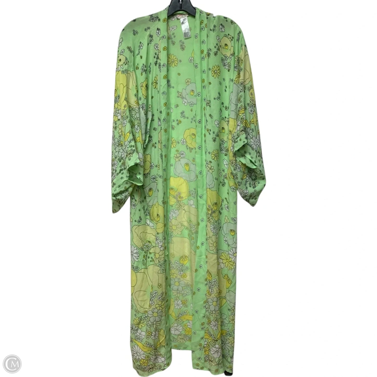 Kimono By Free People In Green, Size: Osfm