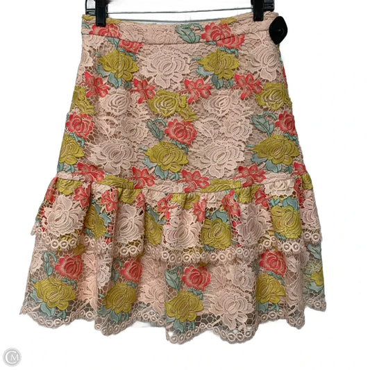 Skirt Mini & Short By Hutch In Pink, Size: M