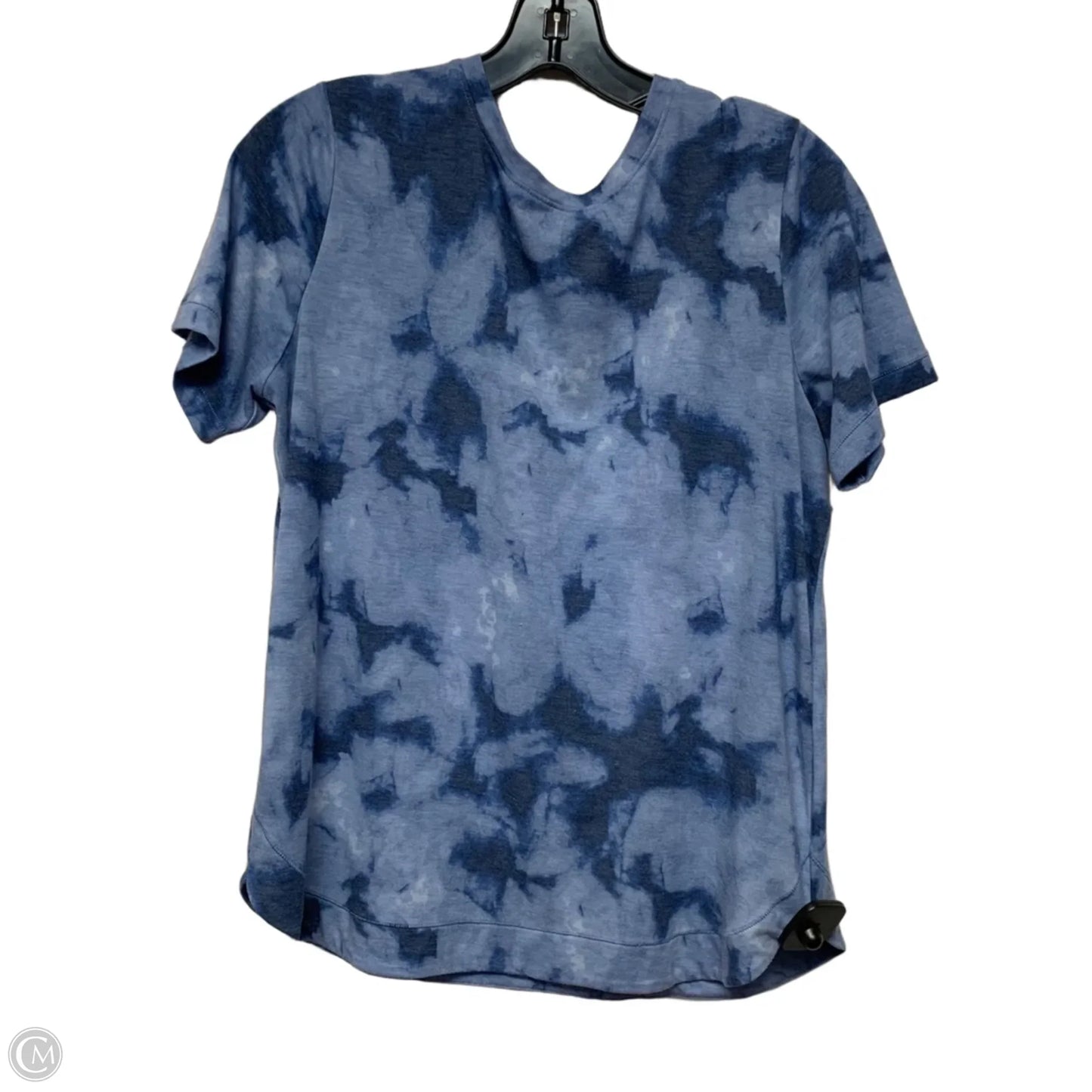 Top Short Sleeve By Jockey In Blue, Size: L