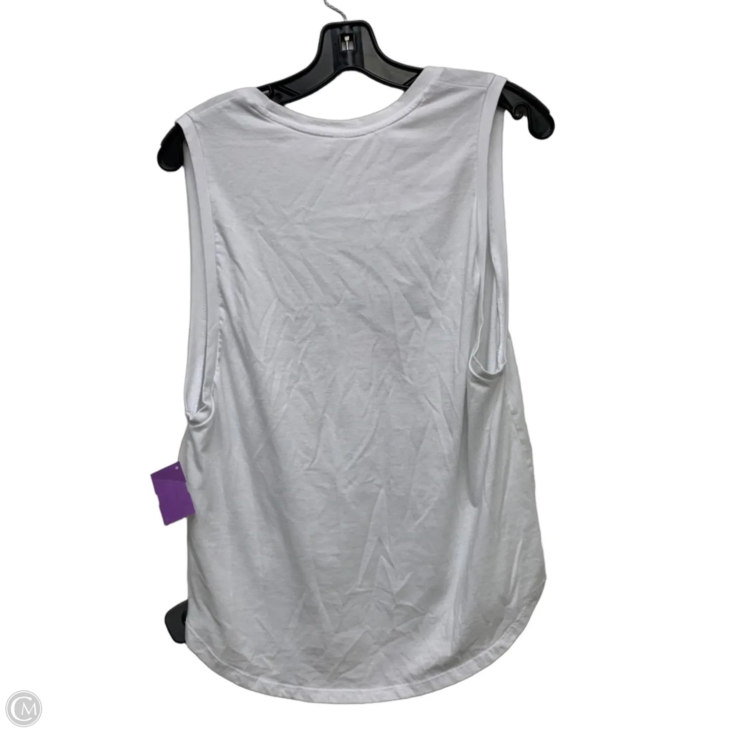 Athletic Tank Top By Fabletics In White, Size: S