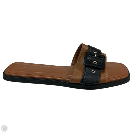 Sandals Flats By Anthropologie In Brown, Size: 7.5