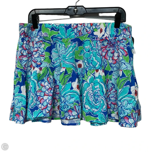 Skirt Designer By Lilly Pulitzer In Blue, Size: L