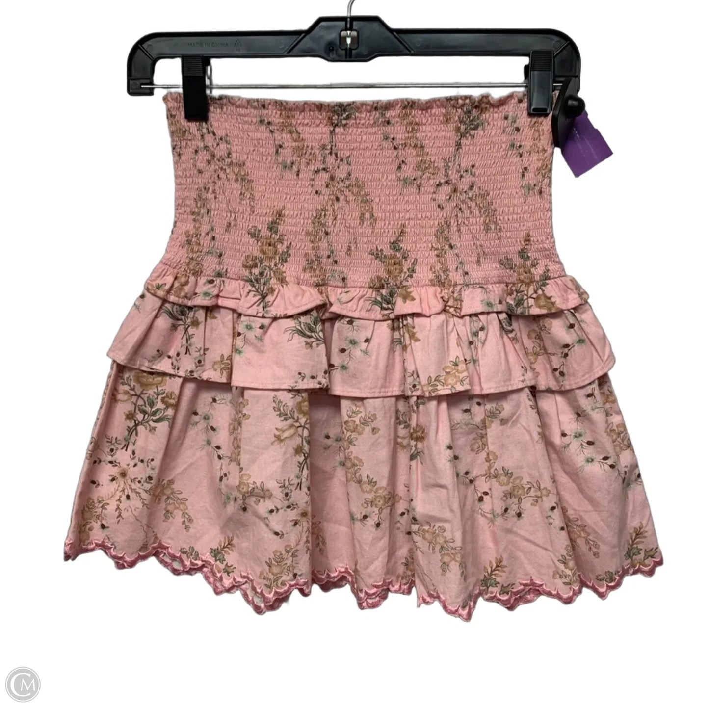 Skirt Mini & Short By Loveshackfancy In Pink, Size: S