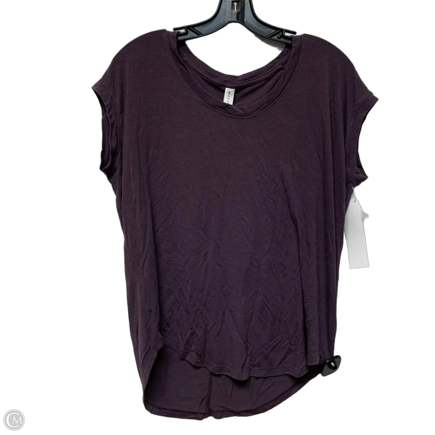 Athletic Top Short Sleeve By Athleta In Purple, Size: Sp