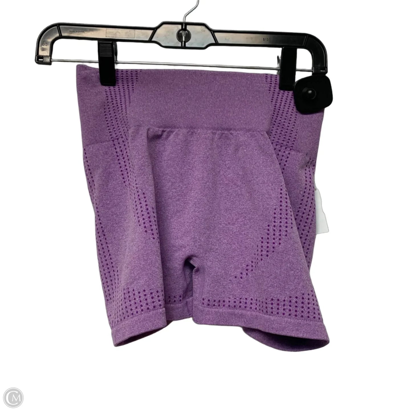 Athletic Shorts In Purple, Size: S