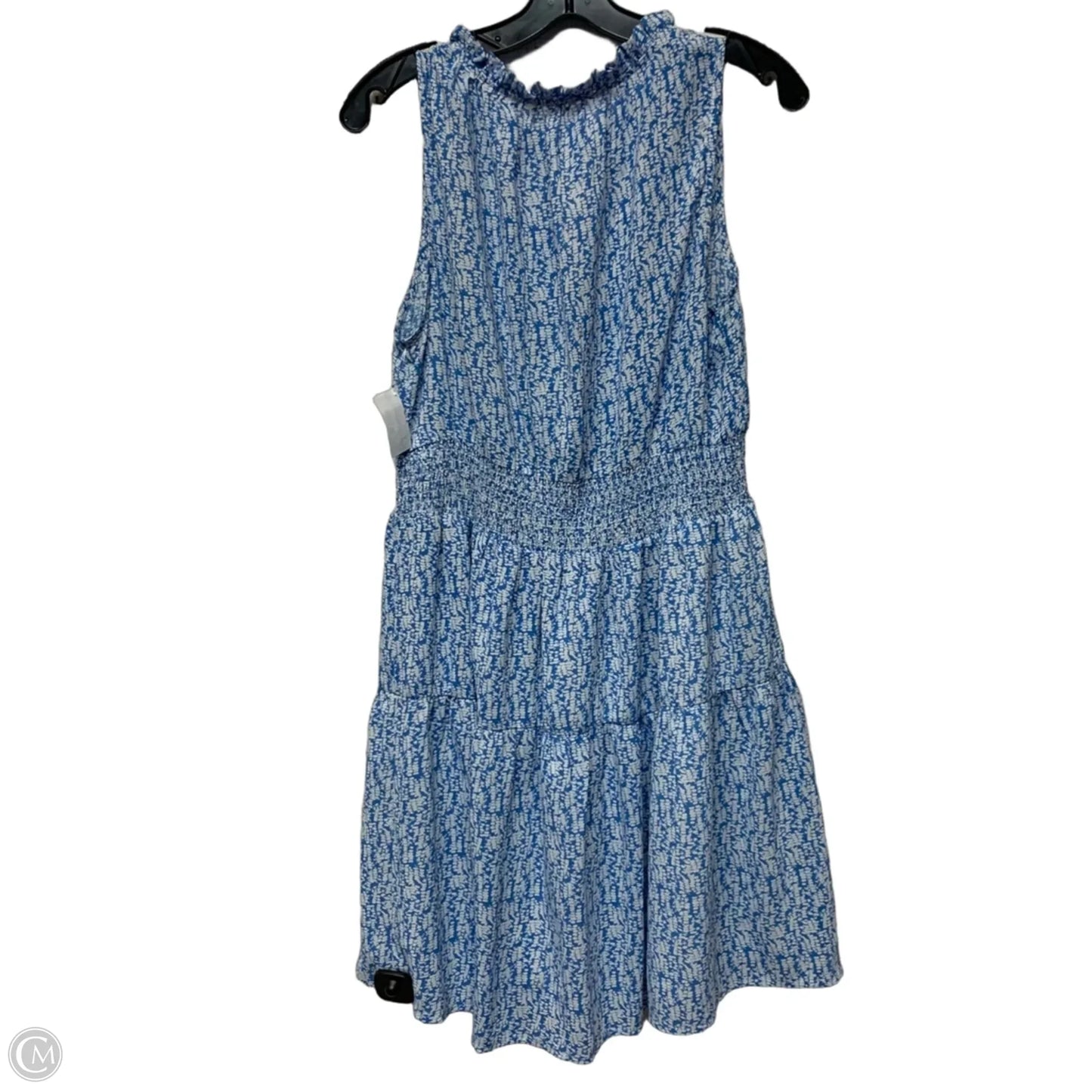 Dress Casual Short By Thml In Blue & White, Size: L