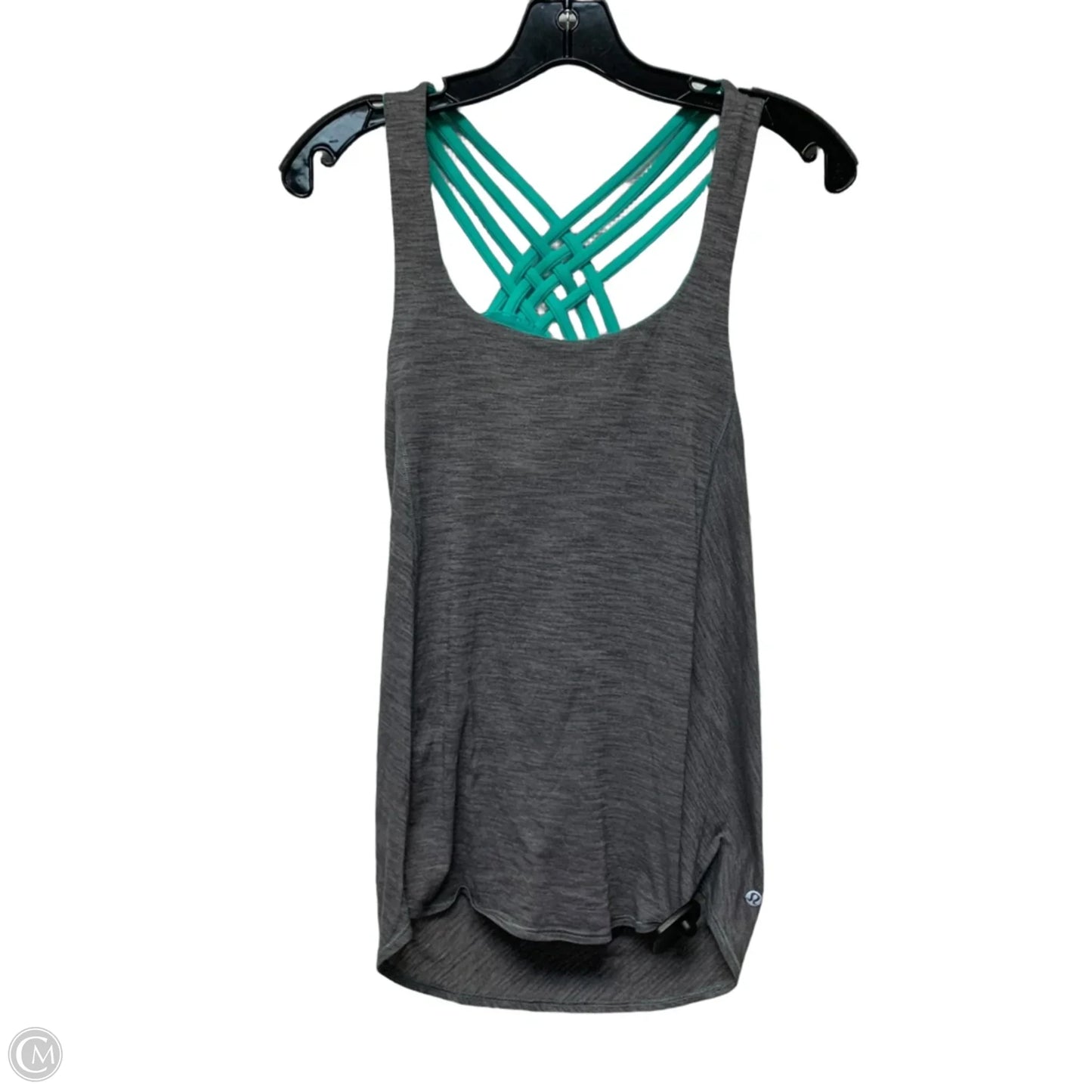 Athletic Tank Top By Lululemon In Grey, Size: Xs