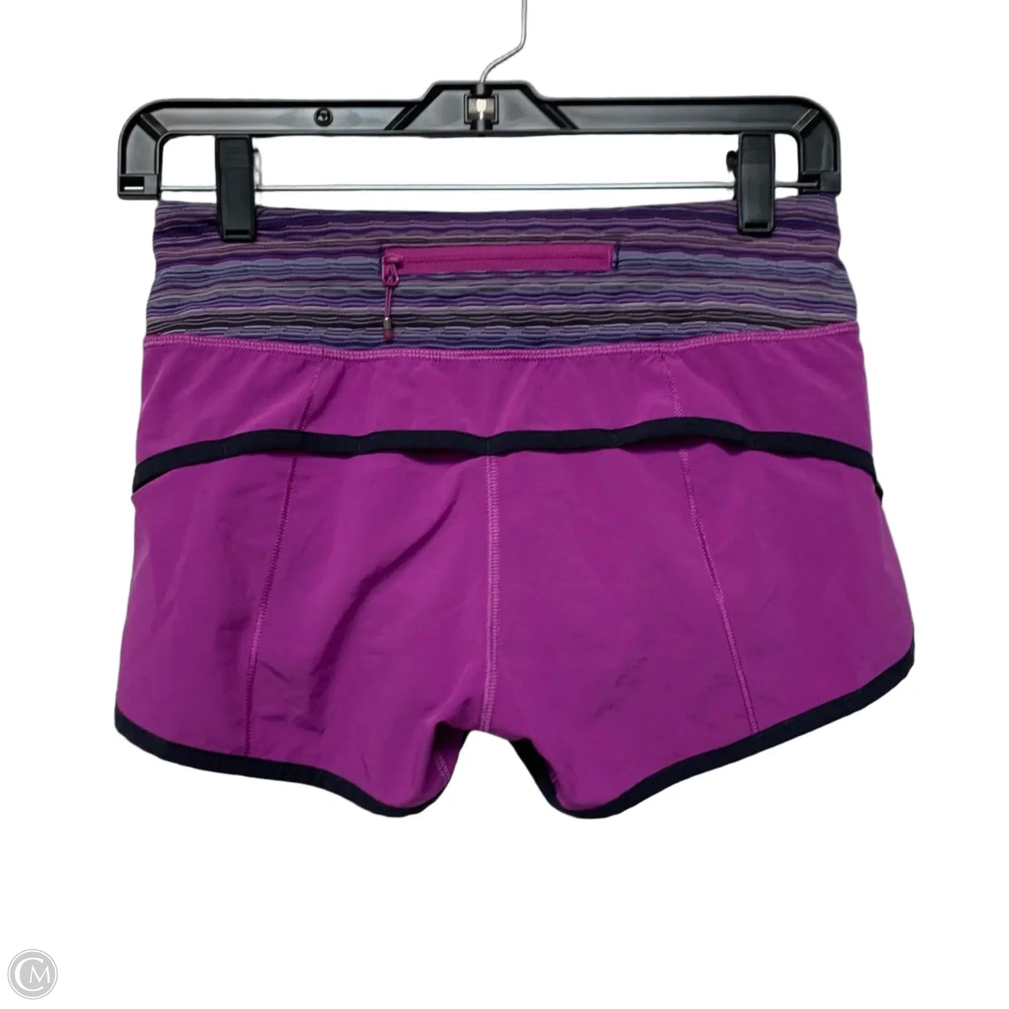 Athletic Shorts By Lululemon In Purple, Size: Xs