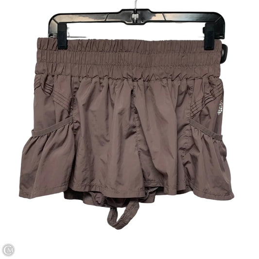 Athletic Shorts By Free People In Brown, Size: M