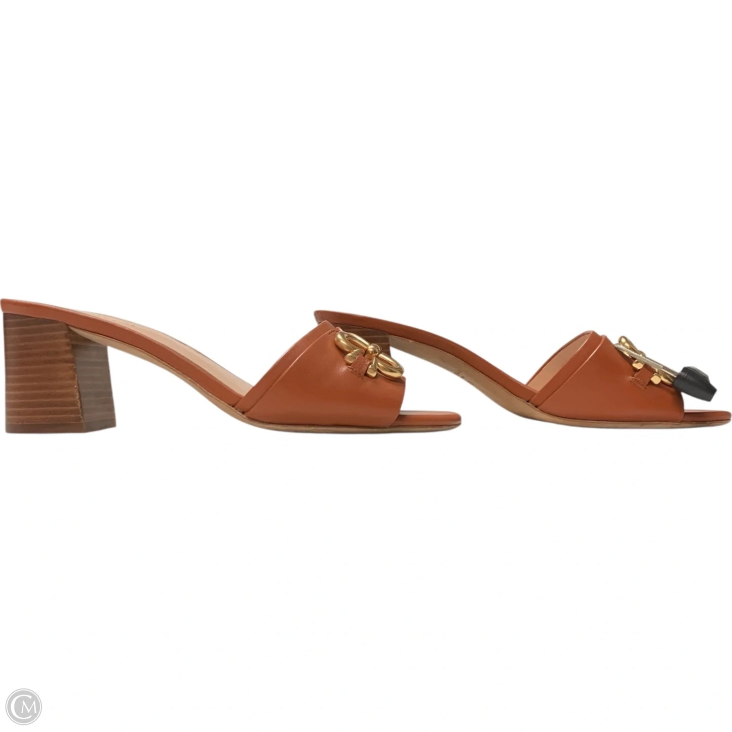 Sandals Designer By Kate Spade In Brown, Size: 7.5