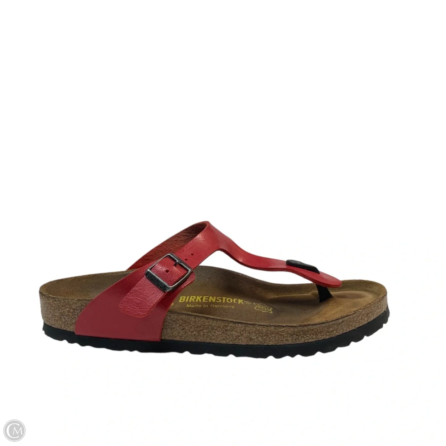 Sandals Flats By Birkenstock In Red, Size: 9