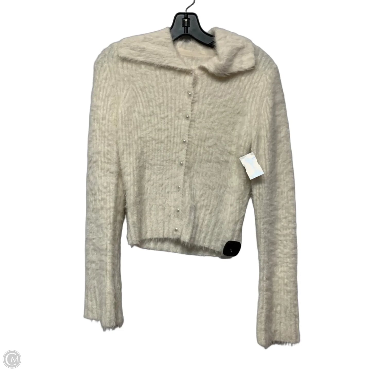 Sweater By Anthropologie In Cream, Size: S