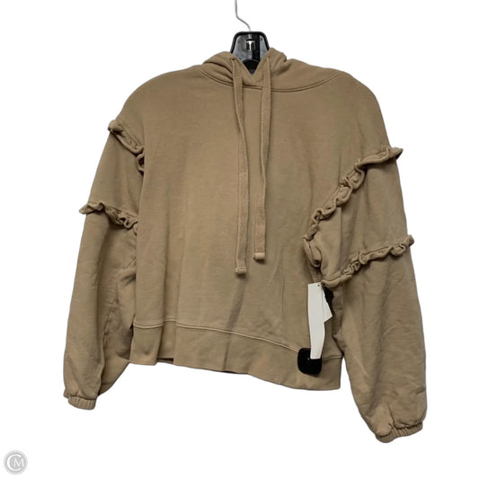Sweatshirt Designer By Rebecca Minkoff In Tan, Size: Xs