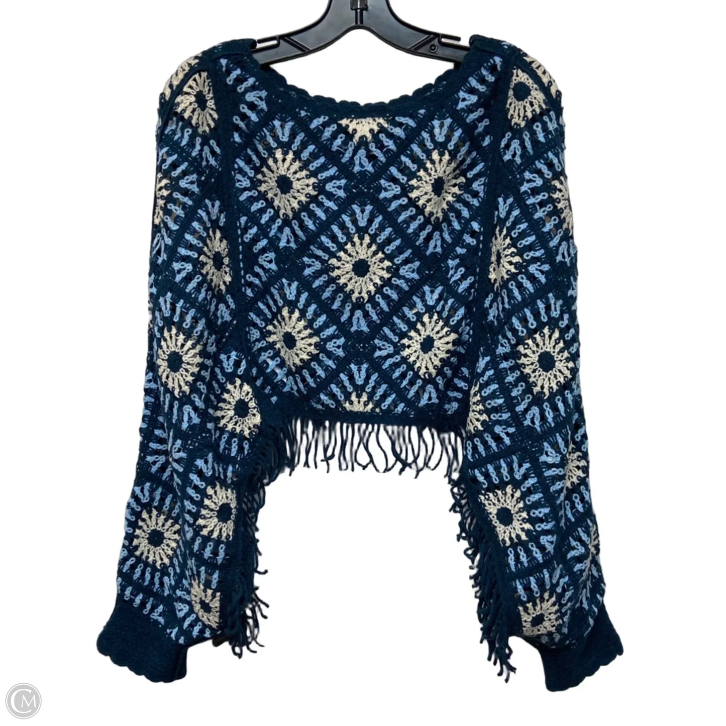 Shawl By House Of Harlow In Brown & Cream, Size: Osfm