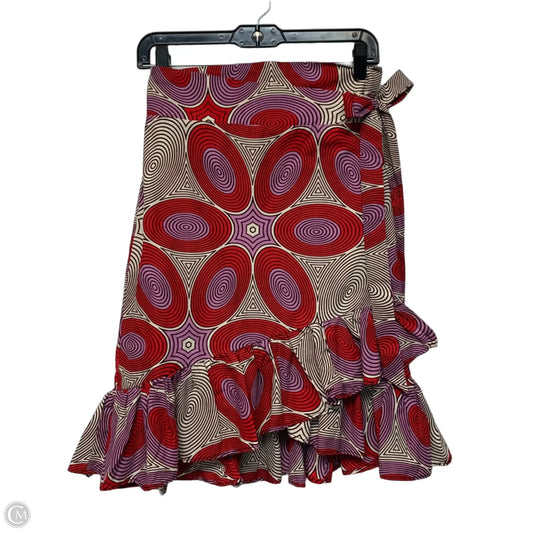 Skirt Mini & Short By Empower for hope In Cream & Red, Size: L
