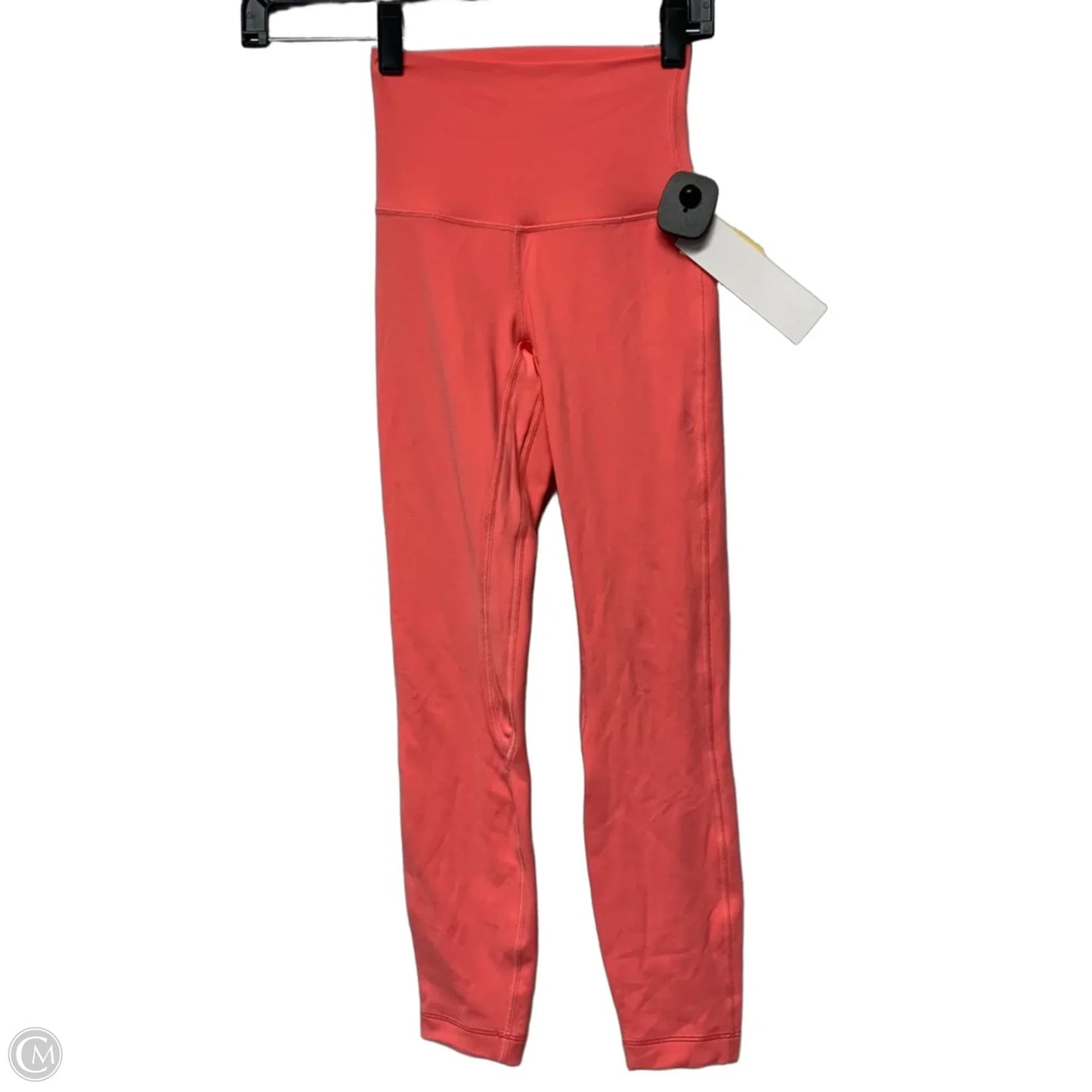Athletic Leggings By Lululemon In Orange, Size: Xs