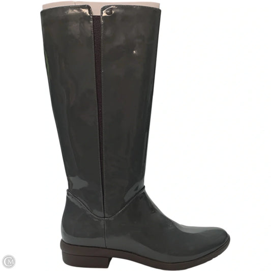 Boots Designer By Ugg In Grey, Size: 8
