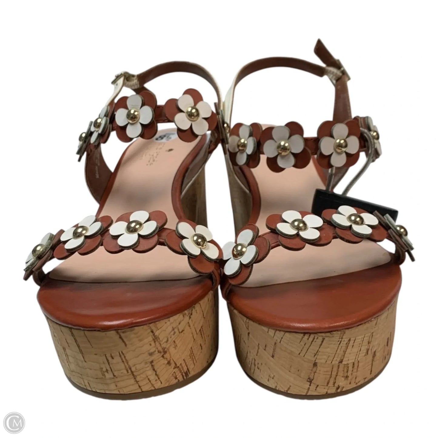 Sandals Designer By Kate Spade In Brown, Size: 8.5