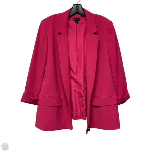 Blazer By Ann Taylor In Pink, Size: Xl