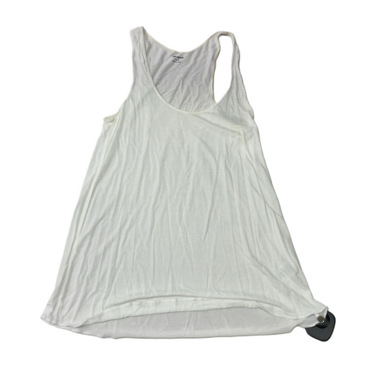 White  Top Sleeveless Basic By Madewell  Size: S