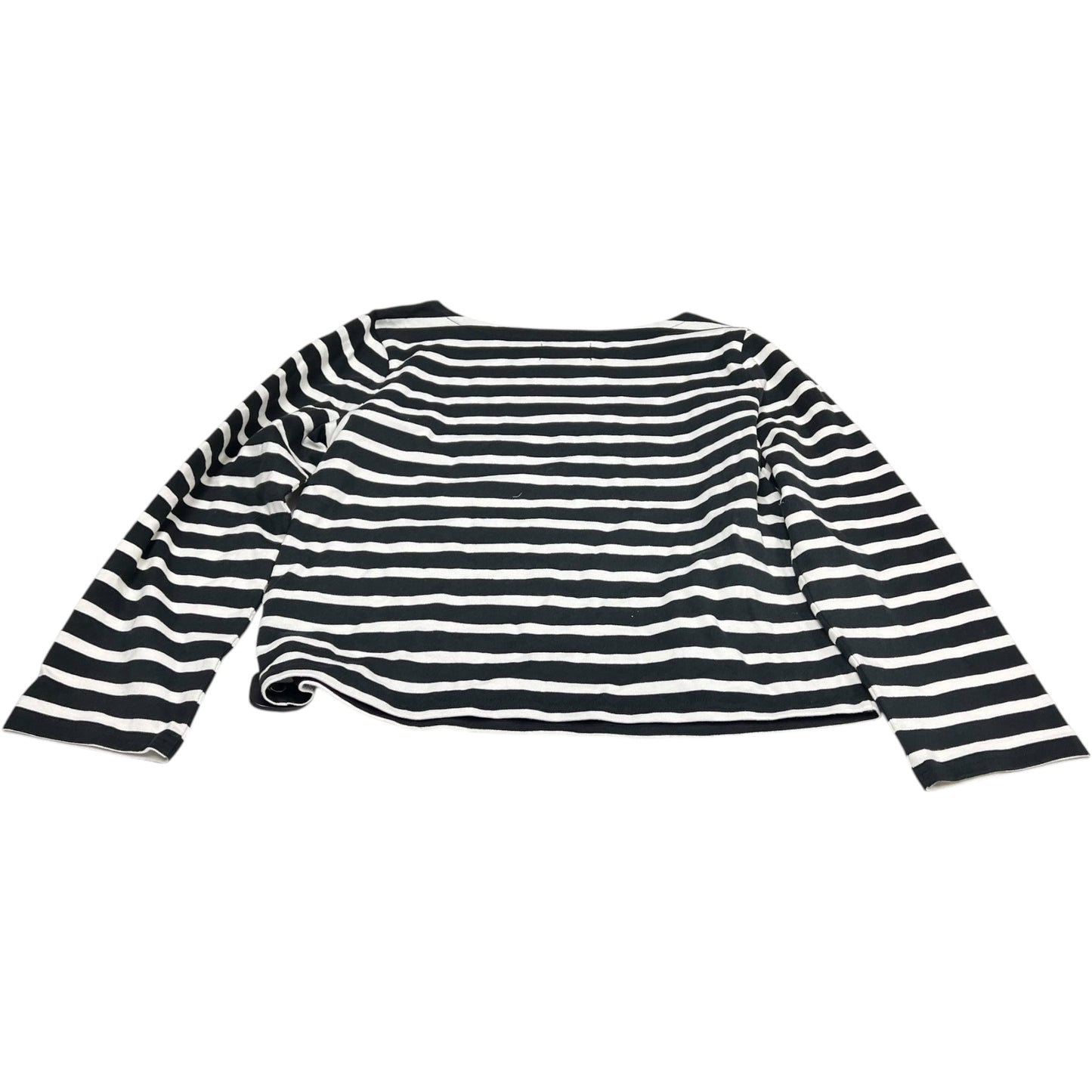 Top Long Sleeve By J. Crew In Striped Pattern, Size: S