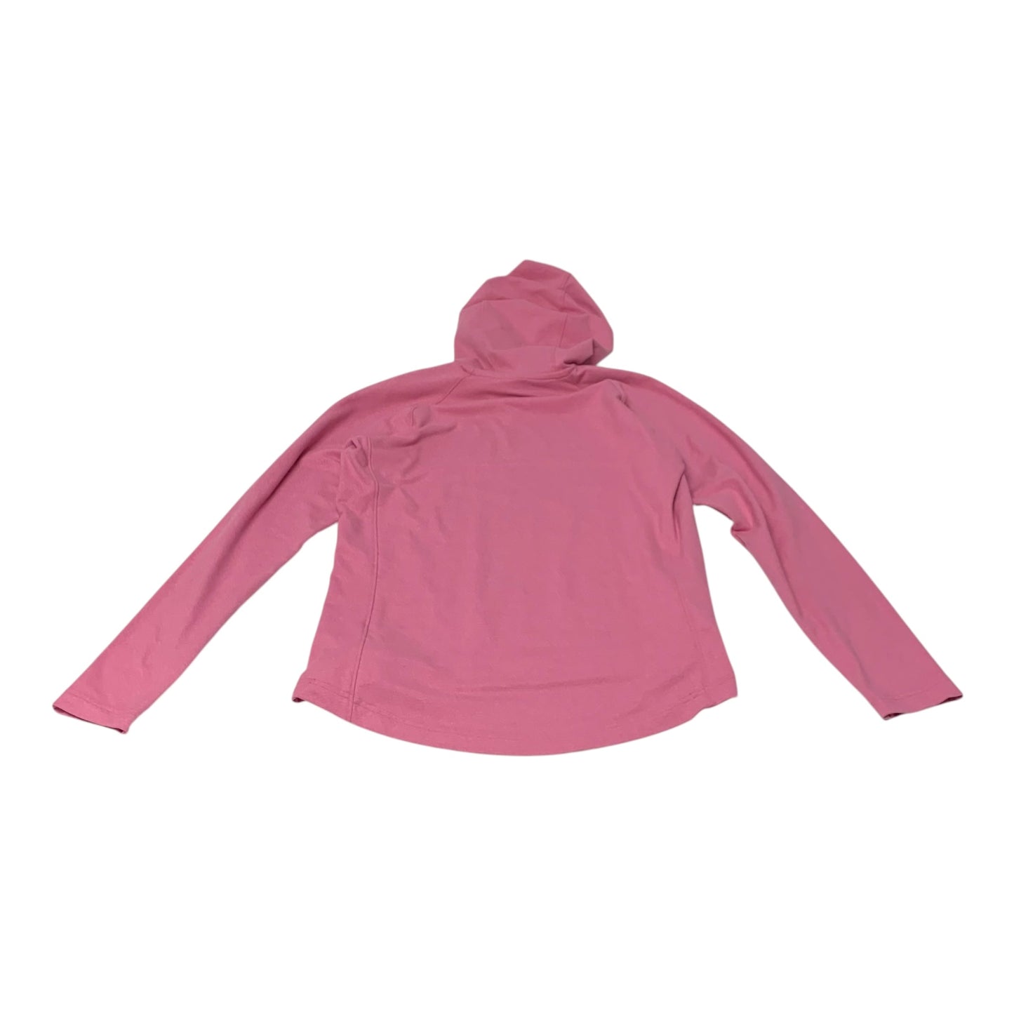 Athletic Top Long Sleeve Hoodie By Helly Hansen In Pink, Size: S