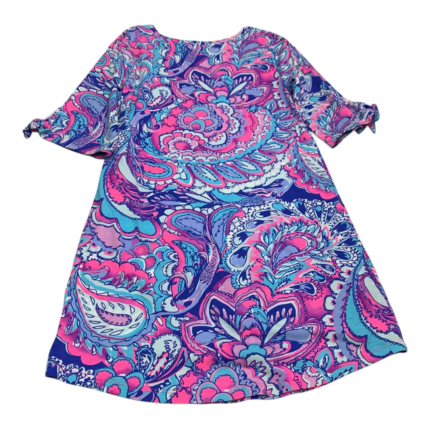 Dress Designer By Lilly Pulitzer In Blue & Pink, Size: M