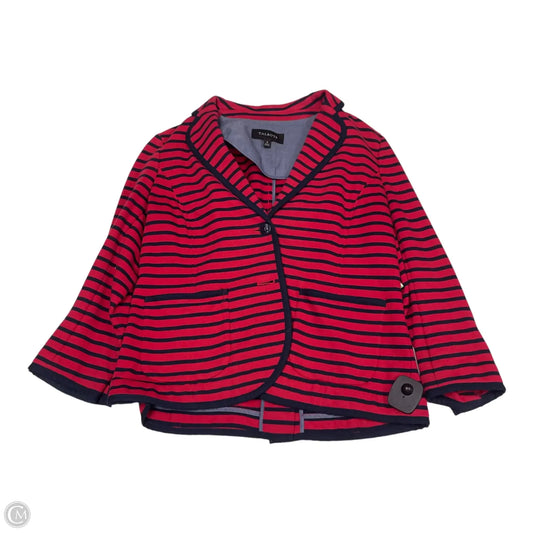 Blazer By Talbots In Striped Pattern, Size: S