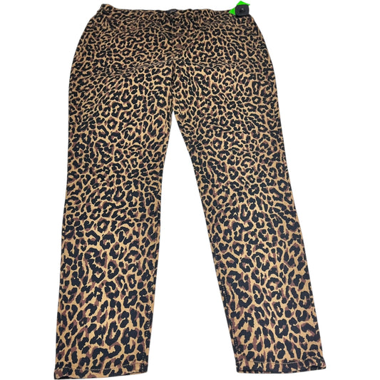 Jeans Skinny By J. Crew In Animal Print, Size: 12