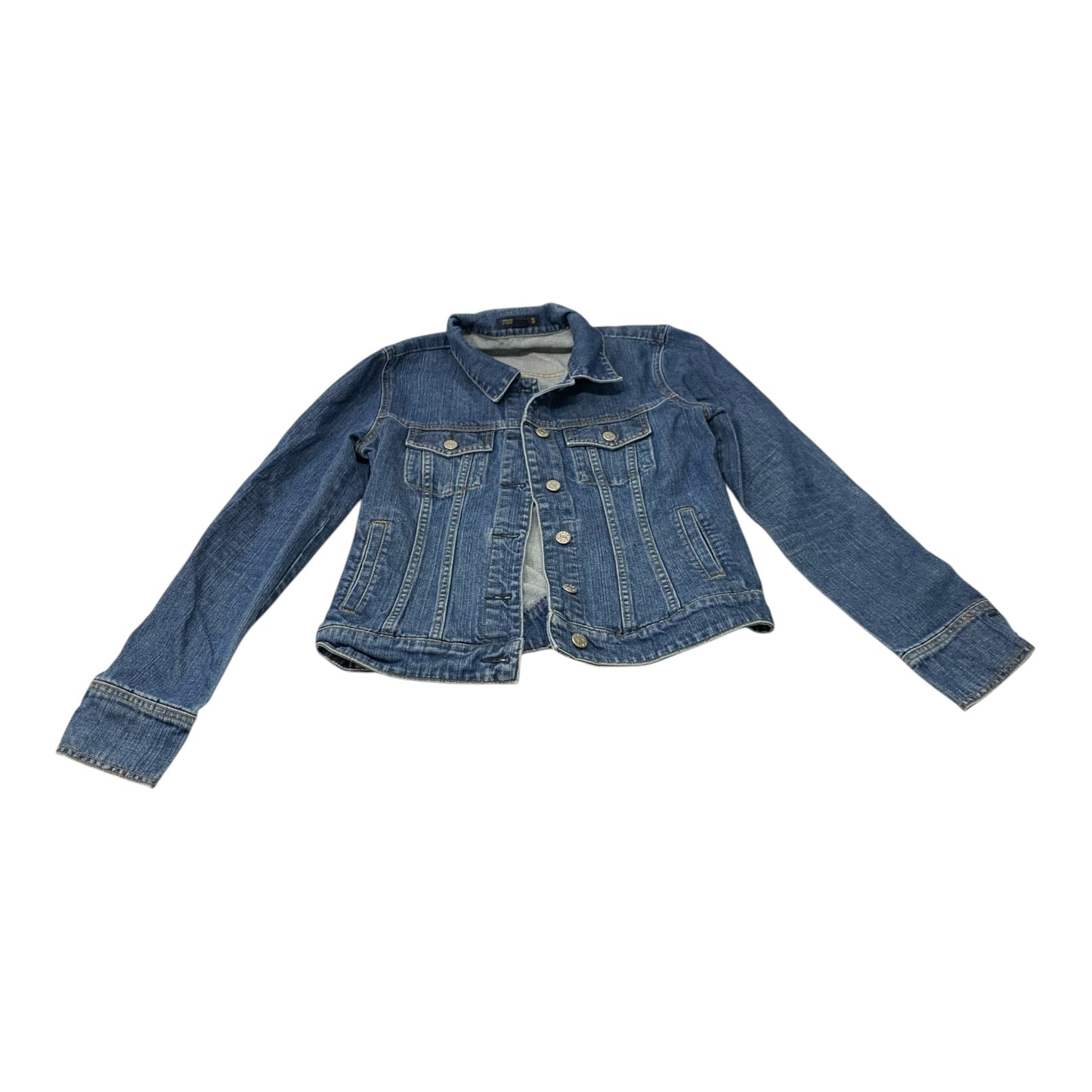 Jacket Denim By J. Crew In Blue Denim, Size: S