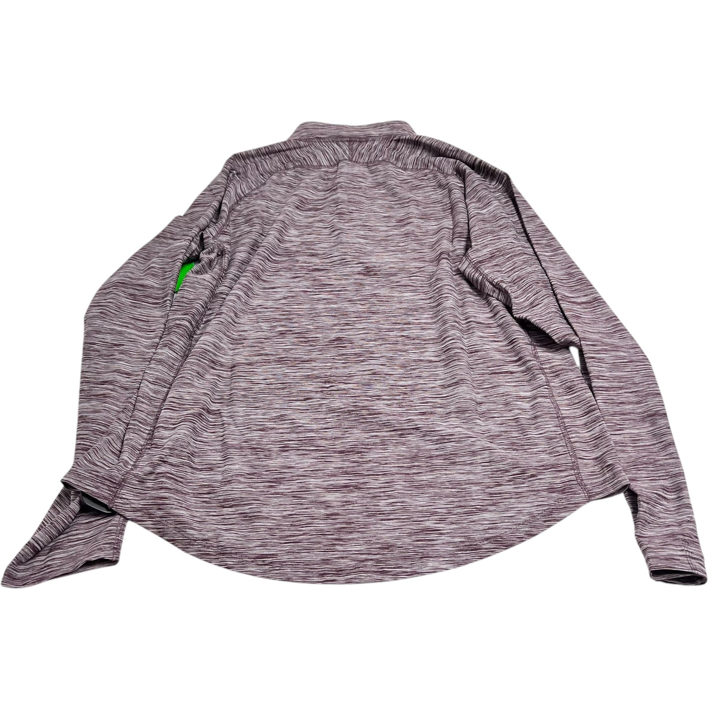 Athletic Top Long Sleeve Collar By All In Motion In Purple, Size: L