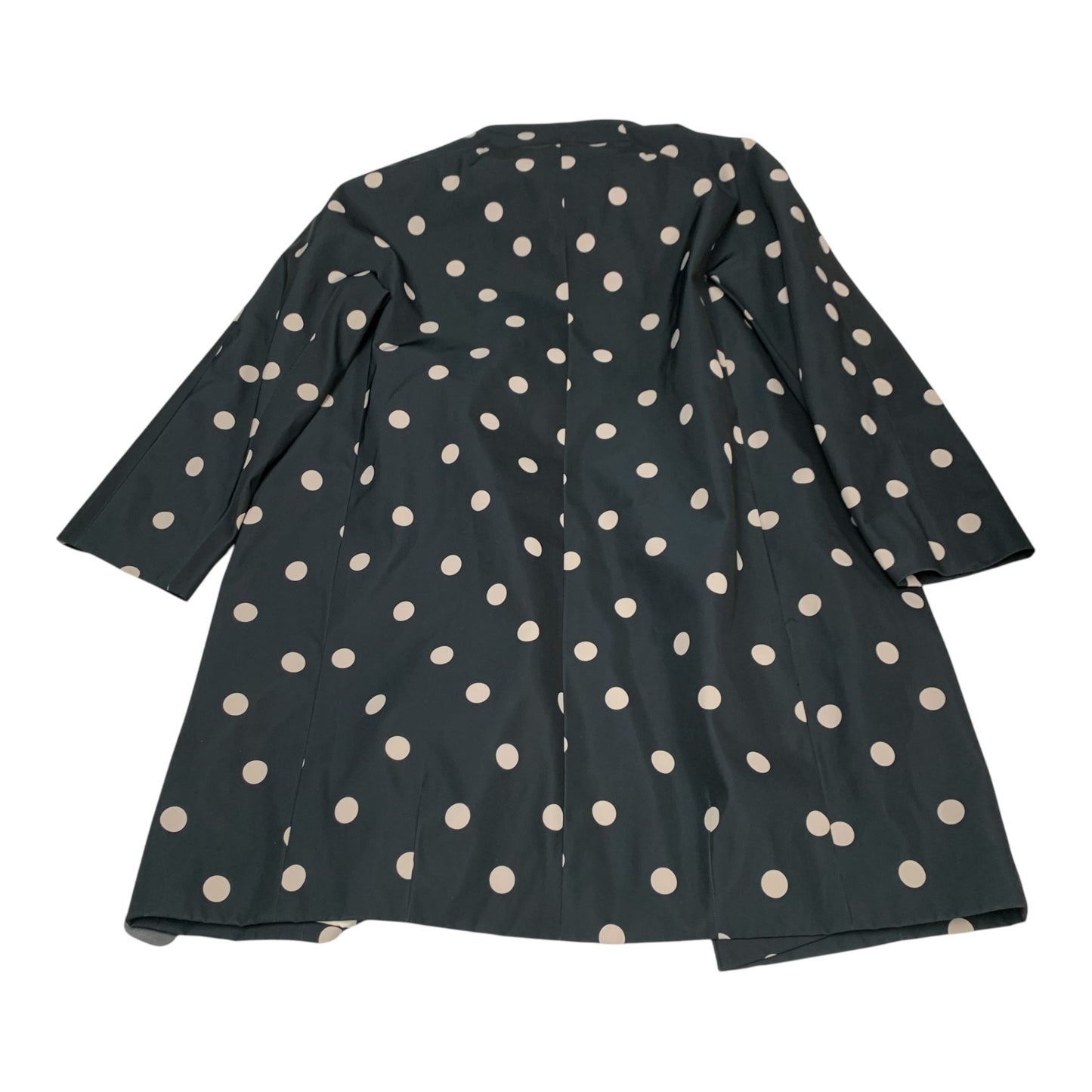 Coat Designer By Kate Spade In Polkadot Pattern, Size: M